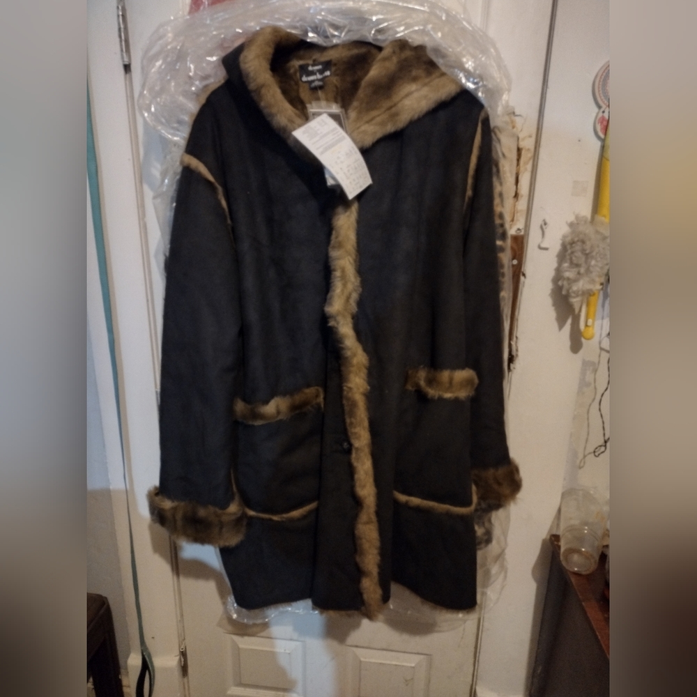 Dennis Bosso faux fur coat